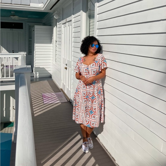 Maeve Anthropologie Praslin dress w/ pockets sz 6 - Picture 9 of 9